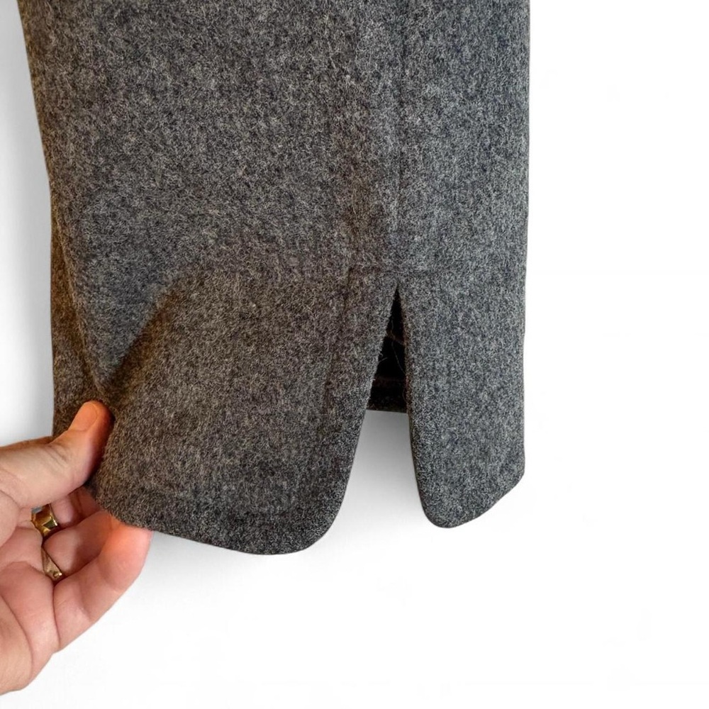Vintage Hunt Club grey merino/lamb’s wool coat - Picture 6 of 8